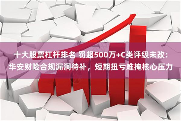 十大股票杠杆排名 罚超500万+C类评级未改：华安财险合规漏洞待补，短期扭亏难掩核心压力